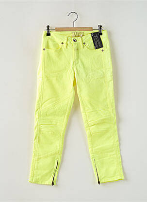 Blugi cu croială slim galben CLOSED femeie