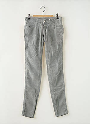 Pantalon slim talie joasă talie joasă gri CLOSED femeie