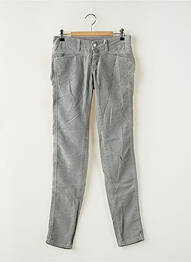 Pantalon slim talie joasă talie joasă gri CLOSED femeie