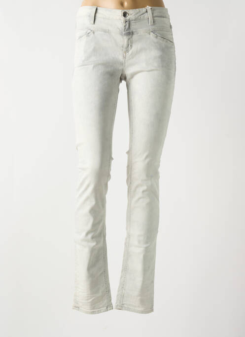 Blugi cu croială slim gri CLOSED femeie