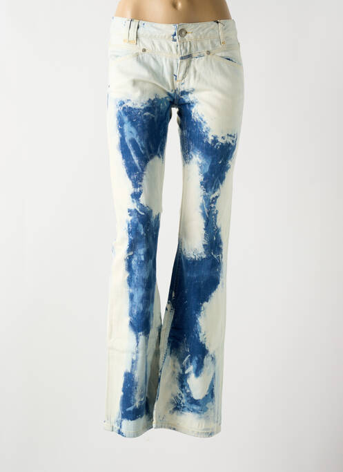 Blugi cu croială evazată albastru CLOSED femeie