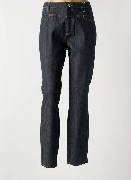 Blugi cu croială slim albastru CLOSED femeie