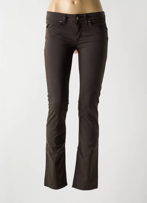 Blugi cu croială slim maro LIU JO femeie