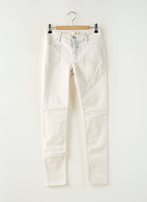 Blugi cu croială slim albastru CLOSED femeie