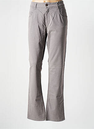 Pantalon drept elasticitate talie înaltă gri CLOSED femeie