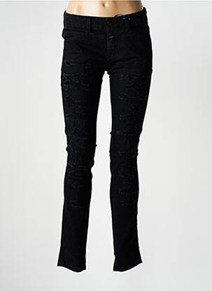 Blugi cu croială slim elasticitate talie joasă negru CLOSED femeie