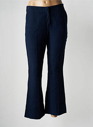 Pantalon evazat albastru TRUSSARDI JEANS femeie