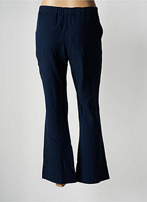 Pantalon evazat talie elastică talie înaltă albastru TRUSSARDI JEANS femeie