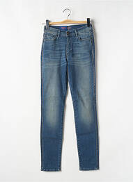 Blugi cu croială slim elasticitate talie înaltă albastru TRUSSARDI JEANS femeie
