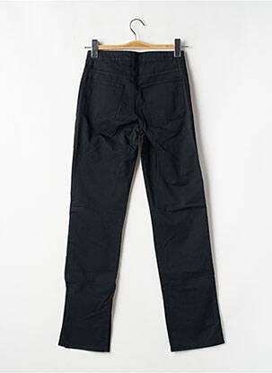 Pantalon drept țesătură poplin talie înaltă negru CLOSED femeie