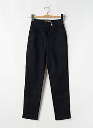 Blugi cu croială slim buzunare talie înaltă negru CLOSED femme