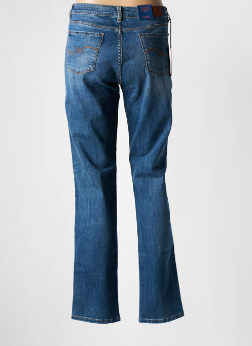 Blugi cu croială slim albastru TRUSSARDI JEANS femeie