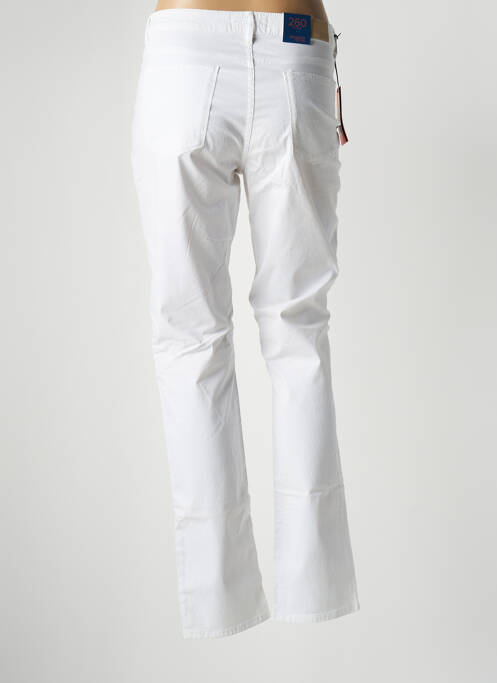 Pantalon slim alb TRUSSARDI JEANS femeie