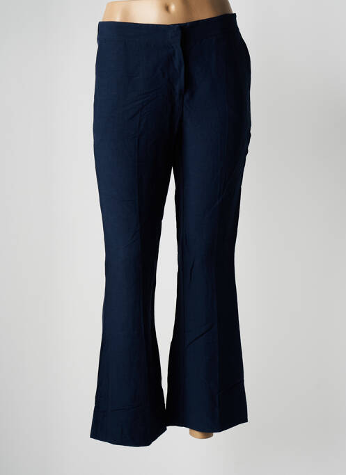 Pantalon evazat albastru TRUSSARDI JEANS femeie