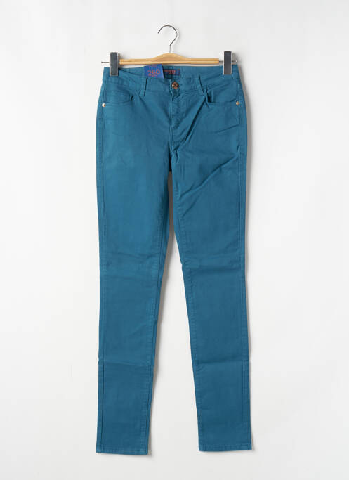 Pantalon slim albastru TRUSSARDI JEANS femeie