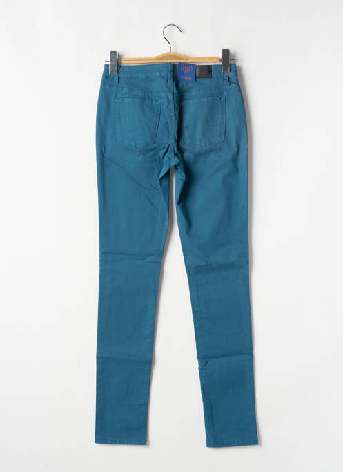 Pantalon slim albastru TRUSSARDI JEANS femeie