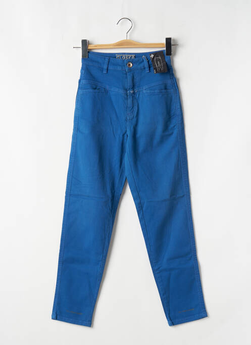 Blugi cu croială slim albastru CLOSED femeie