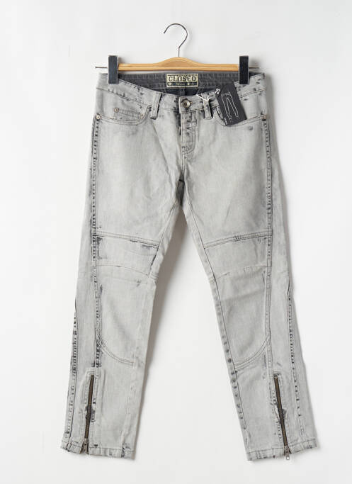 Blugi cu croială slim gri CLOSED femeie