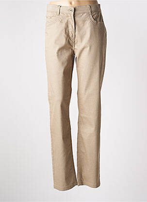 Blugi cu croială slim bej BRANDTEX femeie