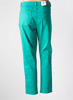 Pantalon 7/8 elasticitate mărime normală verde C'EST BEAU LA VIE femeie