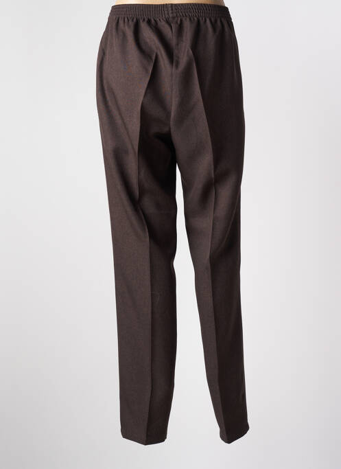 Pantalon drept maro PIERRE D'ARLANC femeie