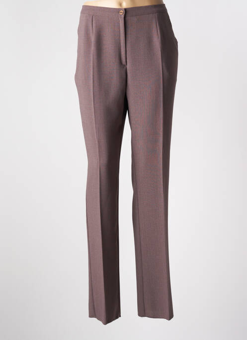 Pantalon drept maro GEVANA femeie