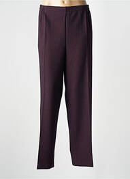 Pantalon drept talie înaltă talie înaltă roșu GEVANA femme