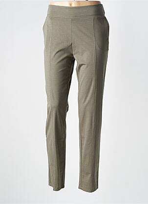 Pantalon slim verde MASSANA femeie