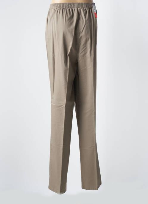 Pantalon drept maro LUIGI MORINI femeie