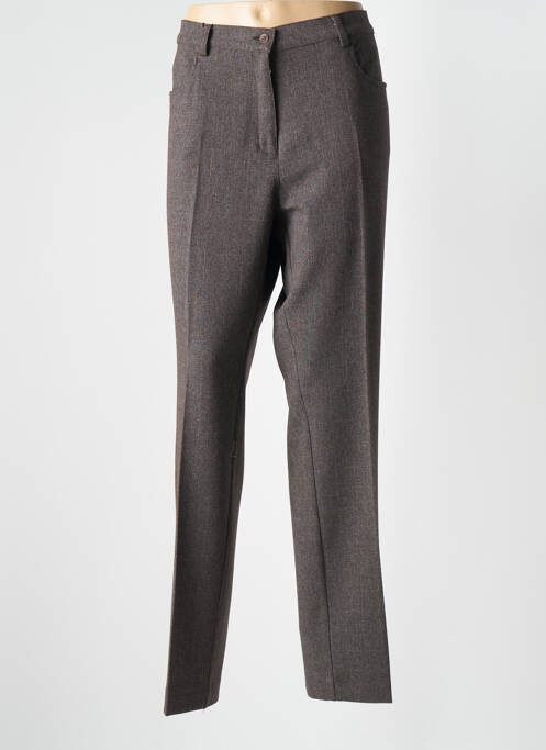 Pantalon drept maro LCDN femeie