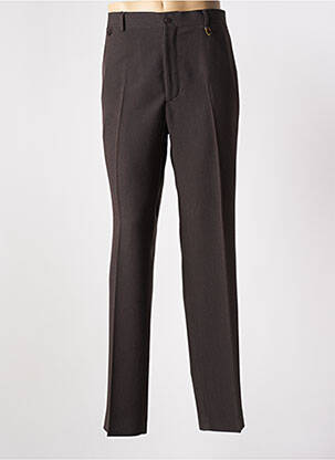 Pantalon drept elasticitate mărime normală maro LUCAN bărbat