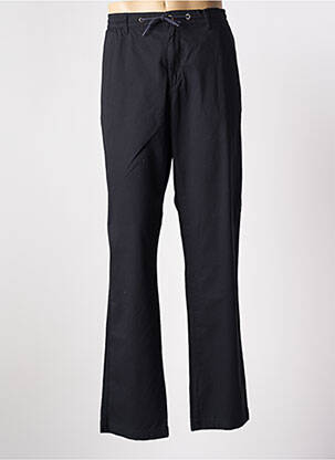 Pantalon drept țesătură poplin mărime normală albastru COFOX bărbat