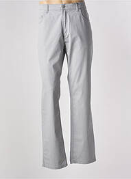 Pantalon drept elasticitate mărime normală gri PIONEER homme