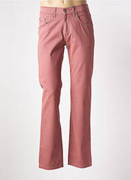 Pantalon drept elasticitate mărime normală roz PIONEER homme