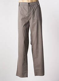 Pantalon drept elasticitate mărime normală gri PIONIER homme