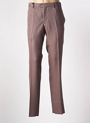 Pantalon drept croială dreaptă maro PIERRE D'ARLANC bărbat