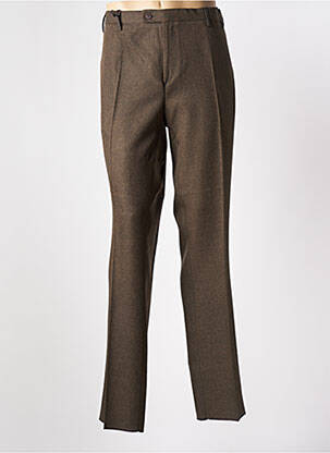 Pantalon drept croială dreaptă verde PIERRE D'ARLANC bărbat