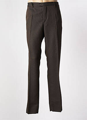 Pantalon drept croială dreaptă verde PIERRE D'ARLANC bărbat