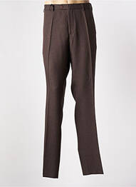 Pantalon drept croială dreaptă maro PIERRE D'ARLANC bărbat