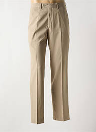 Pantalon drept elasticitate mărime normală bej LCDN homme