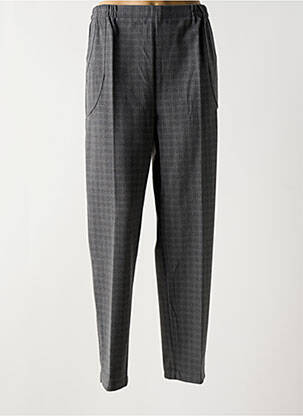 Pantalon drept gri PLURIELLES femeie