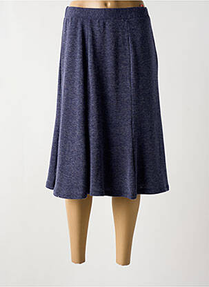 Fustă midi albastru NAYAT femeie