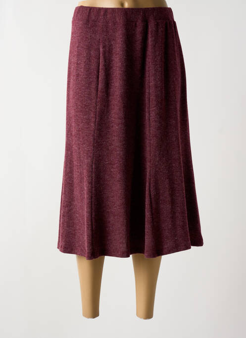 Fustă midi roșu NAYAT femeie