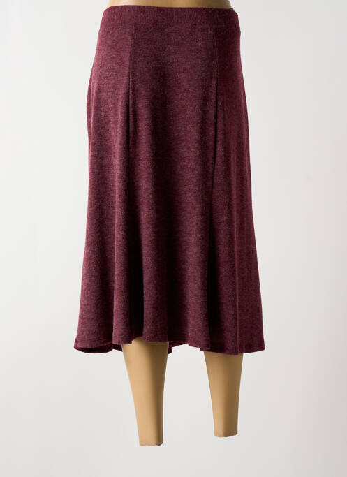 Fustă midi roșu NAYAT femeie