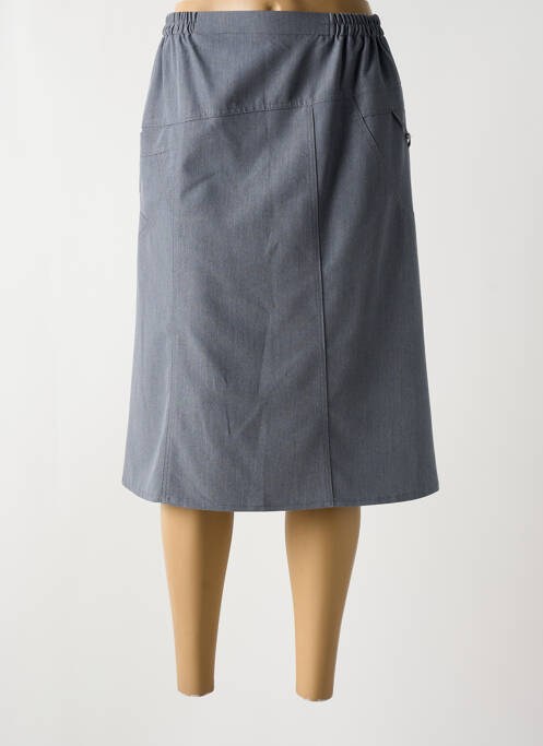 Fustă midi gri PLURIELLES femeie