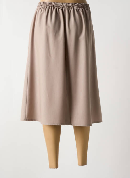 Fustă midi bej PLURIELLES femeie