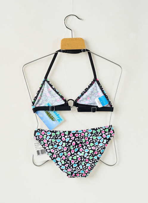 Costum de baie din două piese negru LAGON BLEU fată