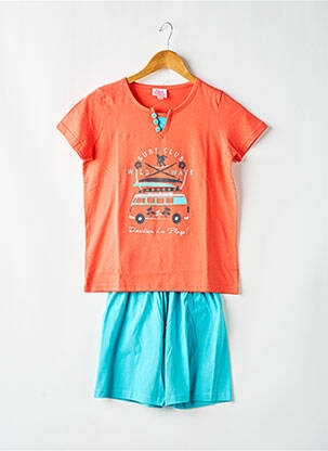 Pijama portocaliu ROSE POMME băiat