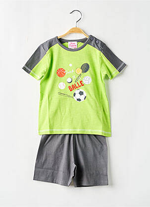 Pijama verde ROSE POMME băiat