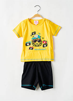 Pijama galben ROSE POMME băiat